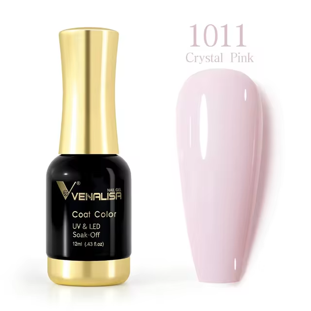 GEL NAIL VARNISH UV LED – LUXURY COLOURS 12ML-Crystal Pink-State of Style
