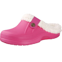 Gem Winter Clogs – Waterproof and Warm Indoor & Outdoor Slippers-Bright Pink-4.5-5.0-State of Style