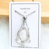 Crystal Holder Pendant Necklace - CrystalGuard