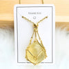 Crystal Holder Pendant Necklace - CrystalGuard