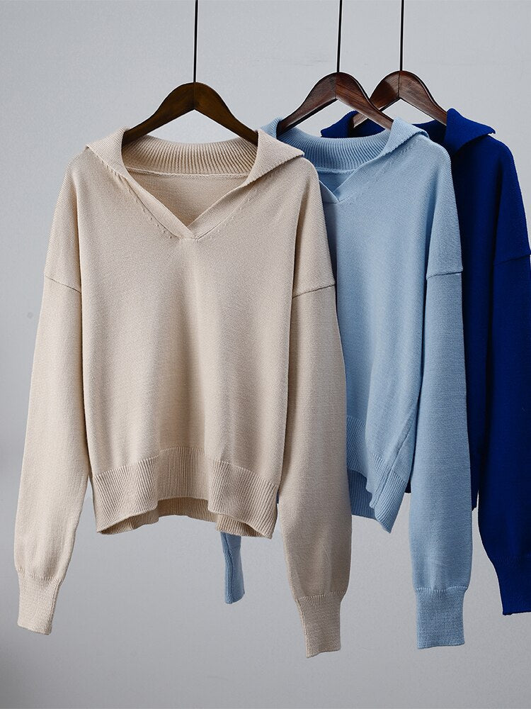 GemmaShirt | Stylish Sweater for Women-White-S-State of Style