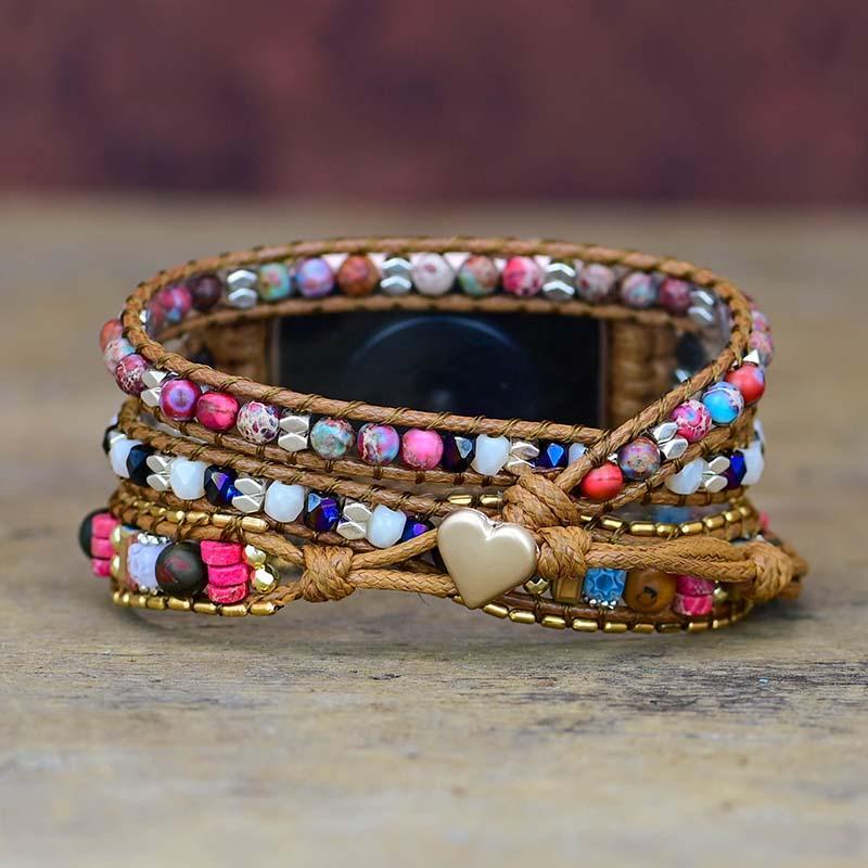 Gemstone Apple Watch Band - Nova-S (14-16 cm)-State of Style