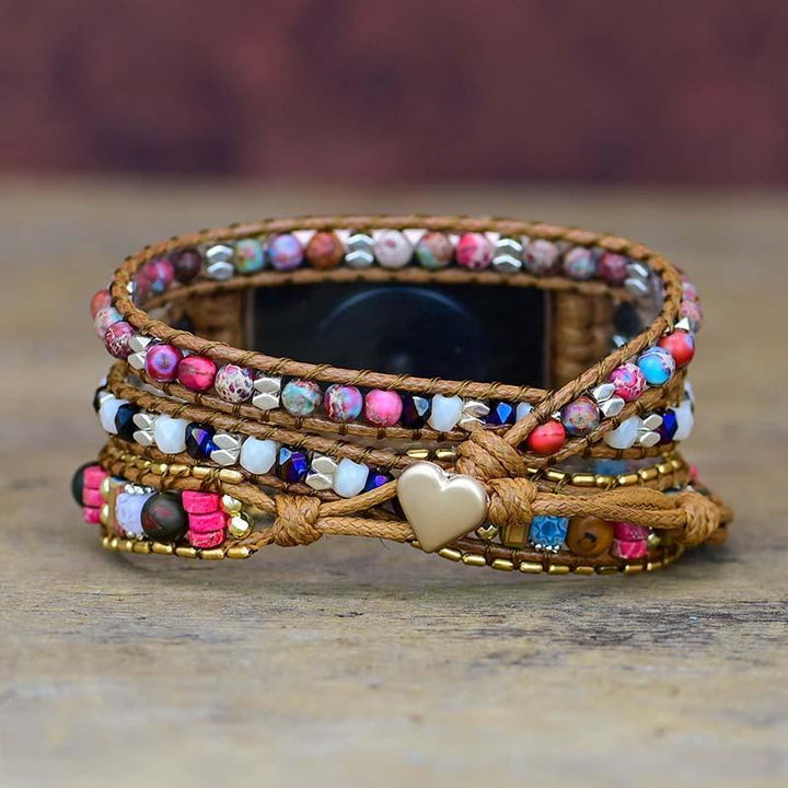 Gemstone Apple Watch Band - Nova-S (14-16 cm)-State of Style