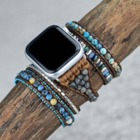 Gemstone Apple Watch Strap - Azure-S (14 - 16 cm)-State of Style