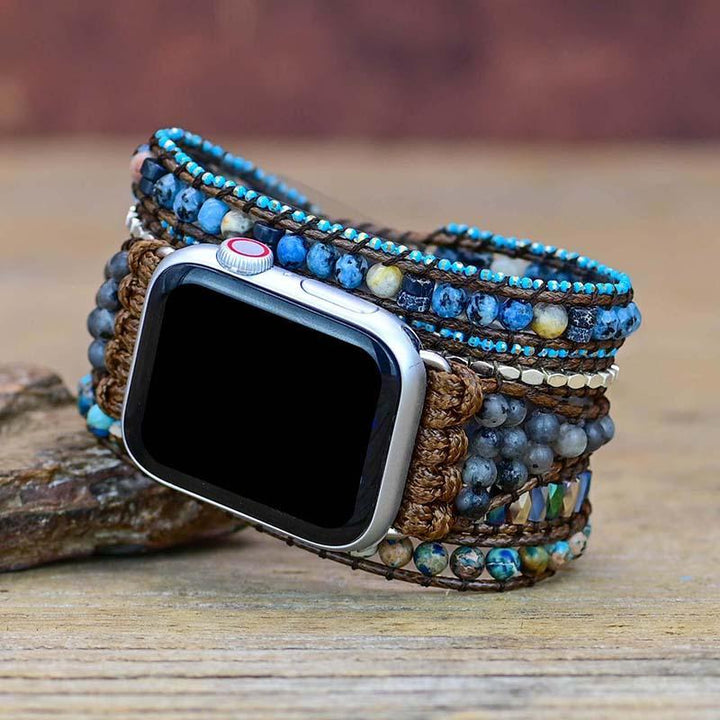 Gemstone Apple Watch Strap - Azure-S (14 - 16 cm)-State of Style
