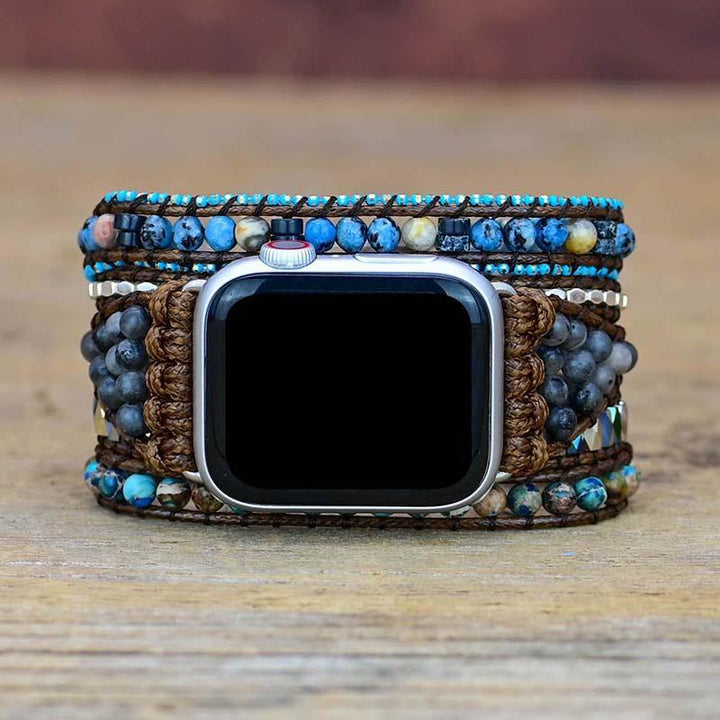 Gemstone Apple Watch Strap - Azure-S (14 - 16 cm)-State of Style