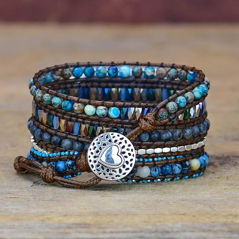 Gemstone Apple Watch Strap - Azure-S (14 - 16 cm)-State of Style