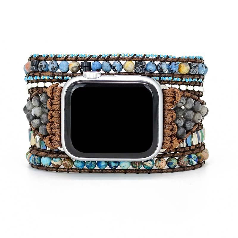 Gemstone Apple Watch Strap - Azure-S (14 - 16 cm)-State of Style