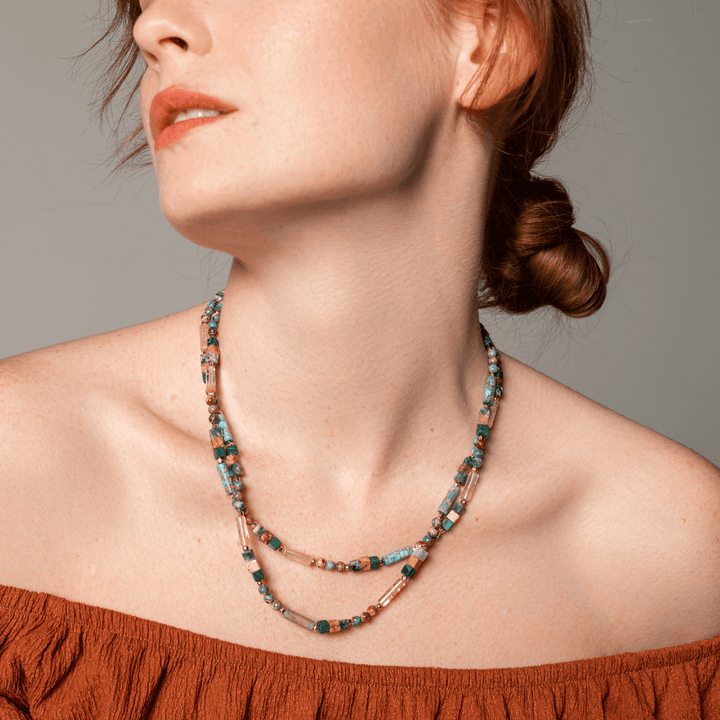 Gemstone Choker Necklace - Isabella-State of Style