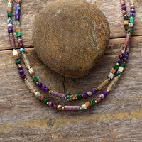Gemstone Choker Necklace - Isabella-State of Style