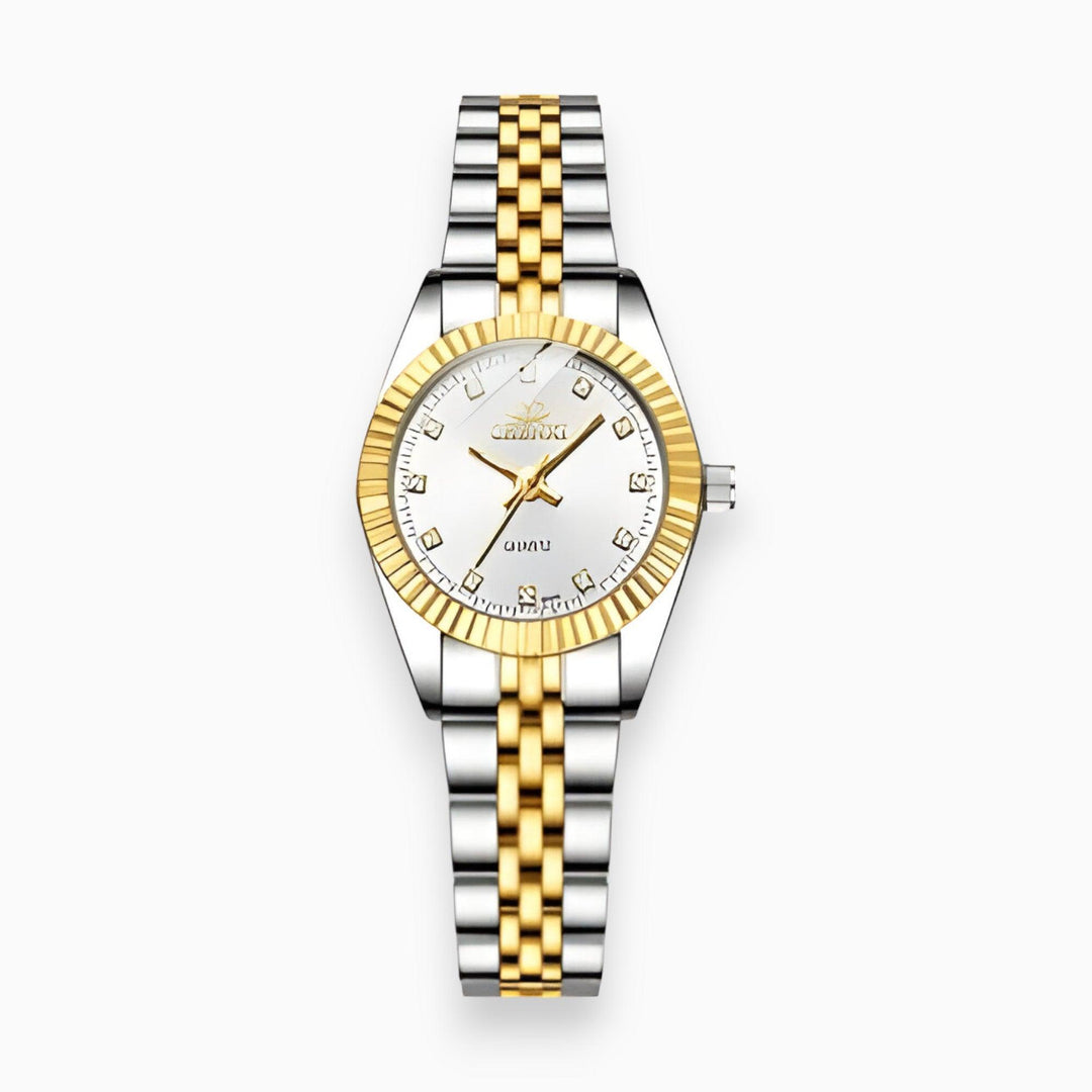 Gemstone Glamour Watch - Aurielle-Silver-State of Style
