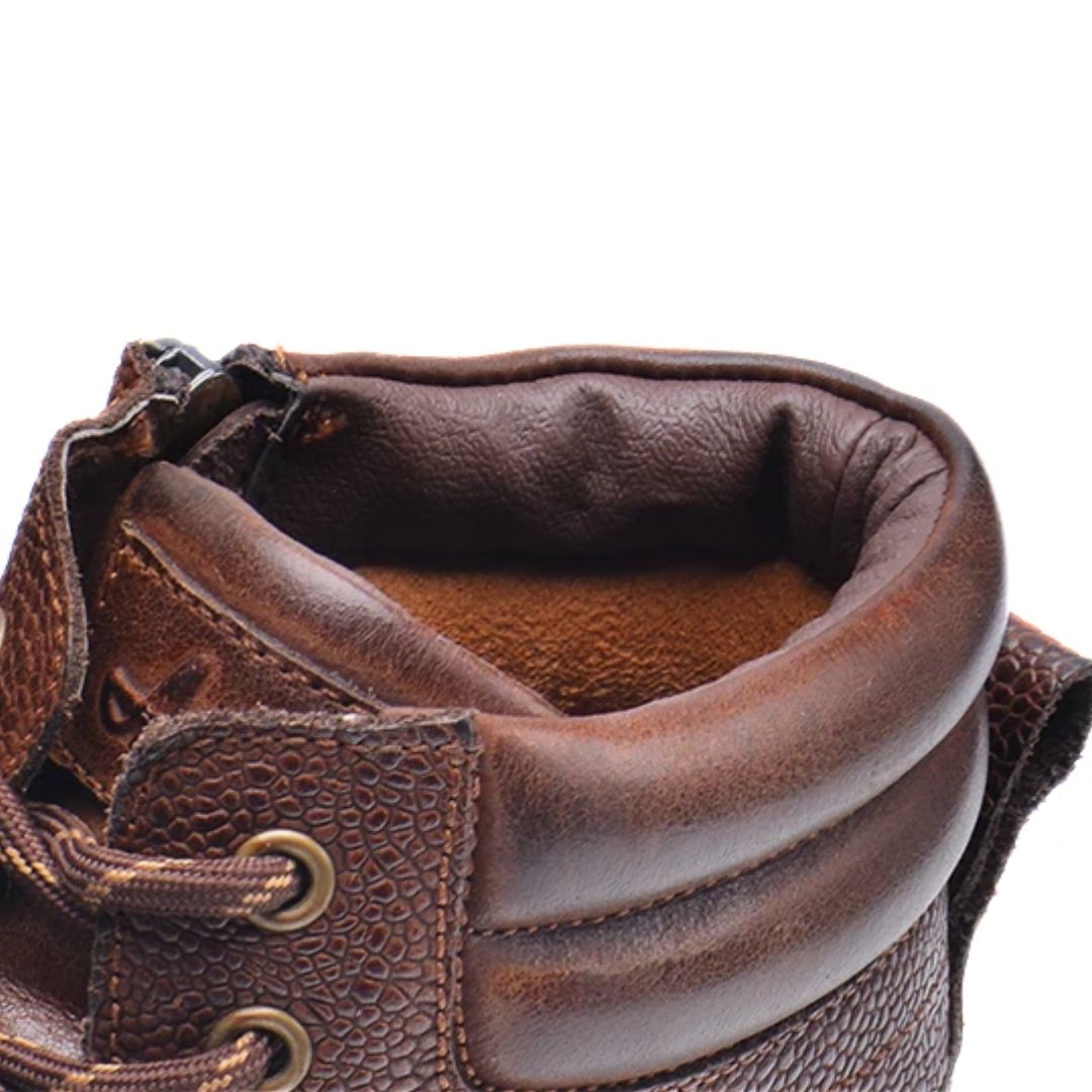 Genuine Leather High-Cut Boots Valentin – Business & Casual Style-Brown-6.5-State of Style