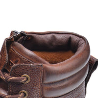 Genuine Leather High-Cut Boots Valentin – Business & Casual Style-Brown-6.5-State of Style