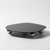 Geometric Acrylic Tray - For Candles and Diffusers - Aurelia-Black-State of Style