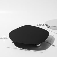 Geometric Acrylic Tray - For Candles and Diffusers - Aurelia-Black-State of Style