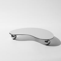 Geometric acrylic tray - For candles and fragrance sticks - Aurelia-Silver-State of Style