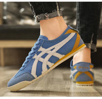 Geometric Summer Sneakers with Comfortable Fit – Milan-Brown Yellow-3-State of Style