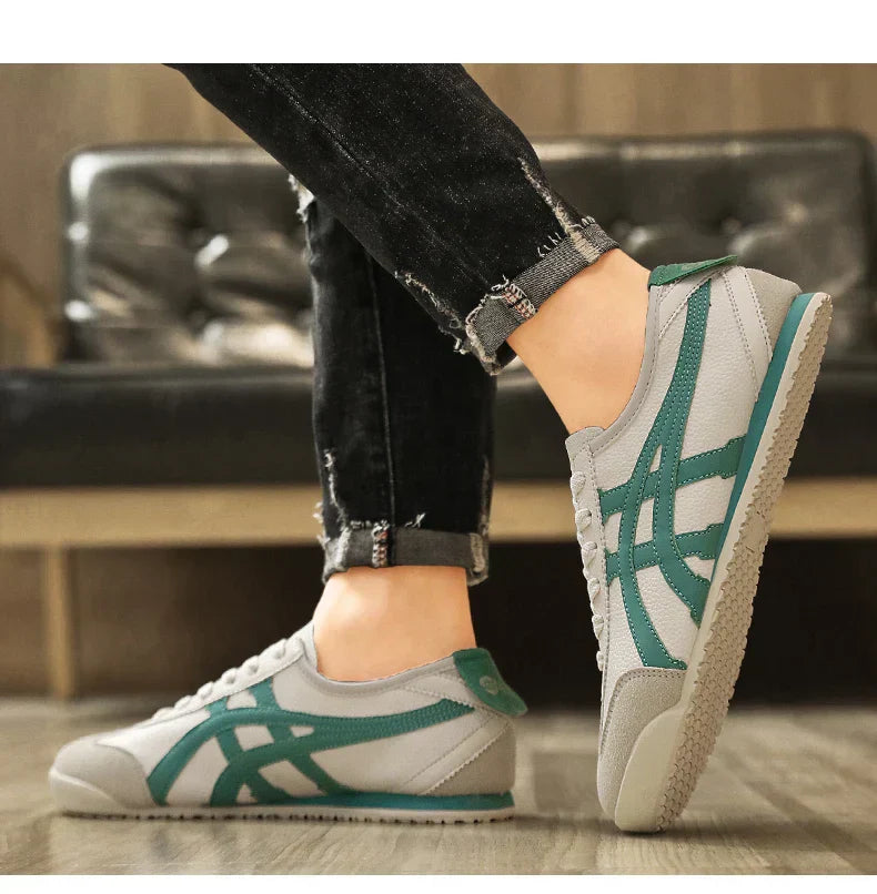 Geometric Summer Sneakers with Comfortable Fit – Milan-Brown Yellow-3-State of Style