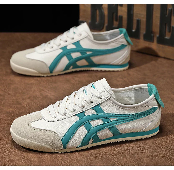 Geometric Summer Sneakers with Comfortable Fit – Milan-Gray Green-3-State of Style