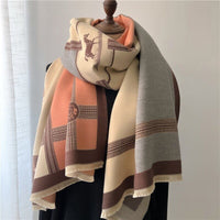 Geraldine Luxury Scarf | Stylish and Soft-Pink-State of Style