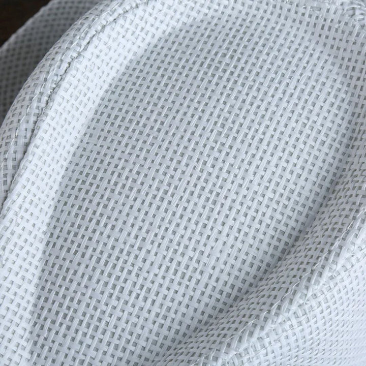 Gerardo Traditional Hat – Woven Straw Peaked Hat with Buckle-White-State of Style