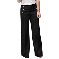 GerdasPants | Linen Trousers for Women-Black-S-State of Style