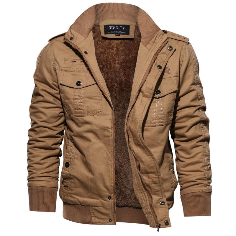 GerritsJacket | Windbreaker Jacket for Men-Khaki-S-State of Style