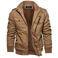 GerritsJacket | Windbreaker Jacket for Men-Khaki-S-State of Style