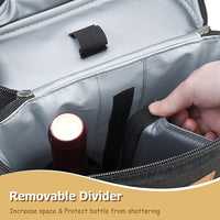 Insulated Dual Wine Bottle Carrier Bag – Buy 1, Get 1 FREE – ChillMate