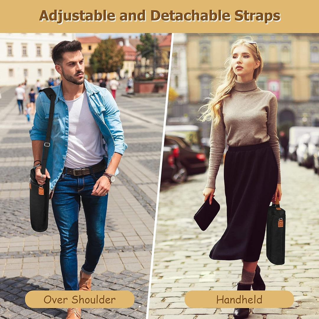 Insulated Dual Wine Bottle Carrier Bag – Buy 1, Get 1 FREE – ChillMate