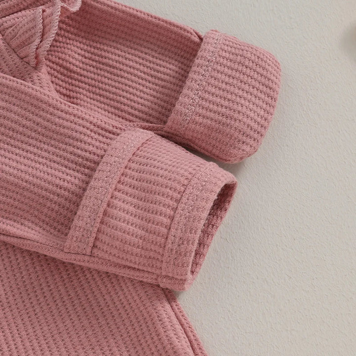 Girls' Baby Suit with Ruffles – NolaBloom-Pink-0-3M-State of Style