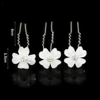 Gisela Traditional Hair Accessory – Rhinestone & Pearl U-Shaped Pins-8-State of Style