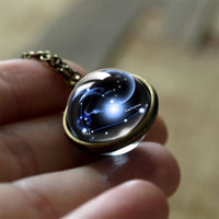 Glass 12 Zodiac Sign Protective Pendant - Sofia-Capricorn-State of Style