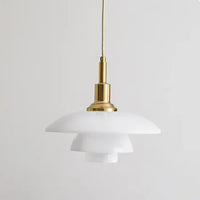 Glass Decorative Lamp - AuroraGlow-Hanger (Gold)-State of Style