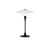 Glass Decorative Lamp - AuroraGlow-Table Lamp (Black 28cm)-State of Style