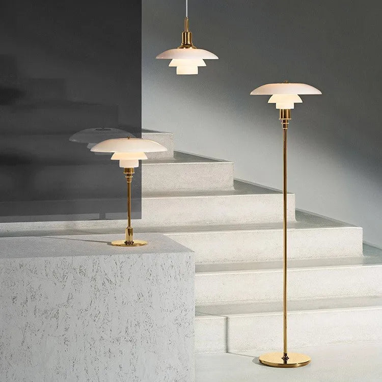 Glass Decorative Lamp - AuroraGlow-Wall Lamp (Black)-State of Style