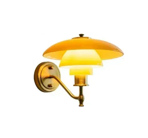 Glass Decorative Lamp - AuroraGlow-Wall Lamp (Gold)-State of Style