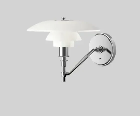 Glass Decorative Lamp - AuroraGlow-Wall Lamp (Silver)-State of Style