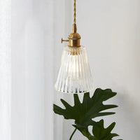 Glass Pendant Lamp - OpulentGlow-Transparent-A-State of Style