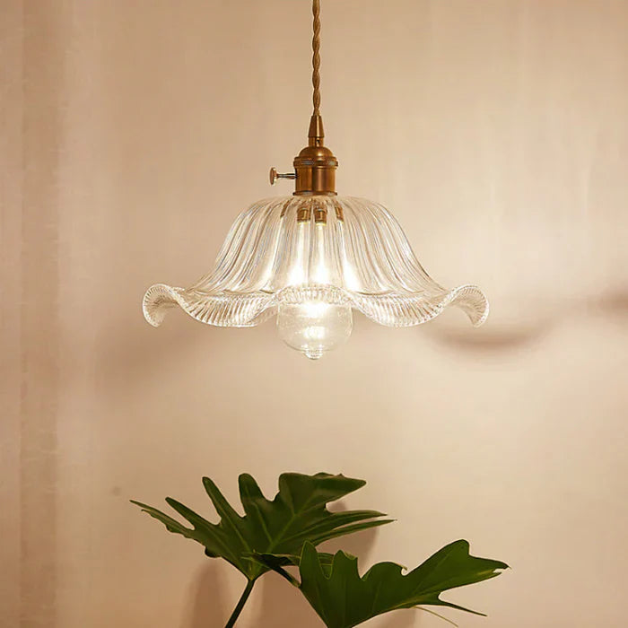 Glass Pendant Lamp - OpulentGlow-Transparent-H-State of Style