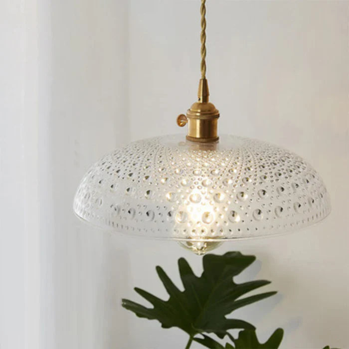 Glass Pendant Lamp - OpulentGlow-Transparent-K-State of Style