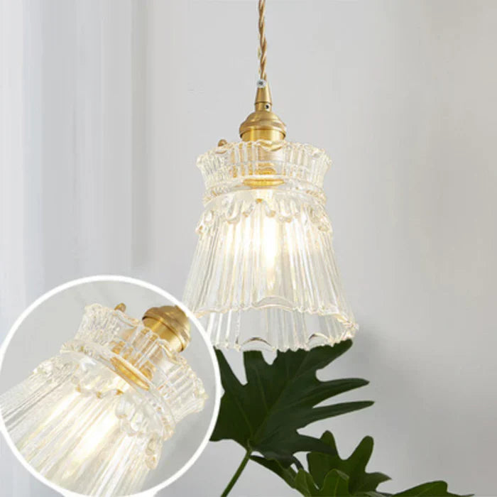 Glass Pendant Lamp - OpulentGlow-Transparent-L-State of Style
