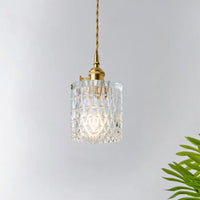 Glass Pendant Lamp - OpulentGlow-Transparent-R-State of Style