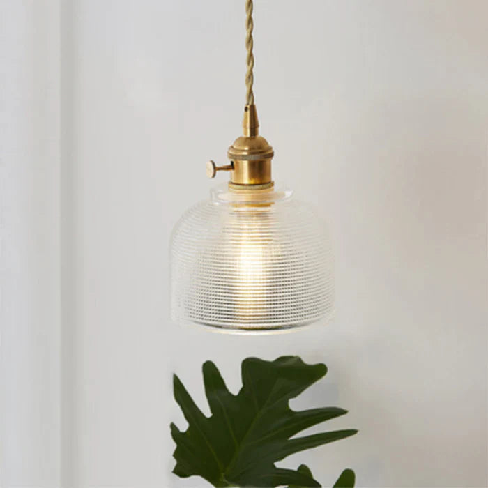 Glass Pendant Light - OpulentGlow-Clear-C-State of Style