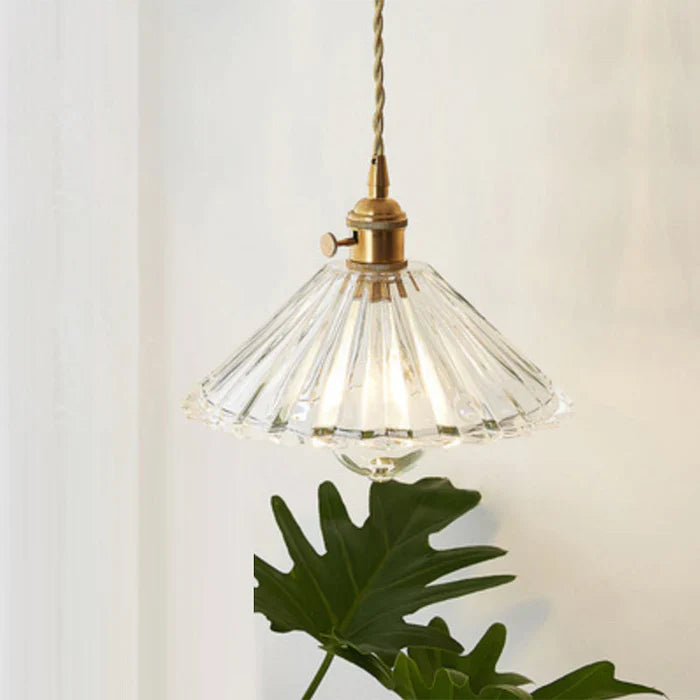 Glass Pendant Light - OpulentGlow-Clear-G-State of Style