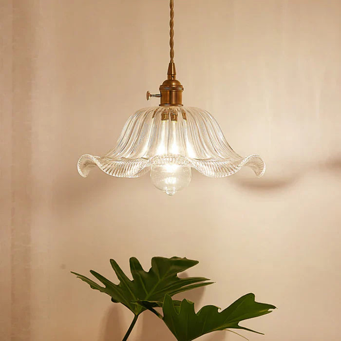 Glass Pendant Light - OpulentGlow-Clear-H-State of Style