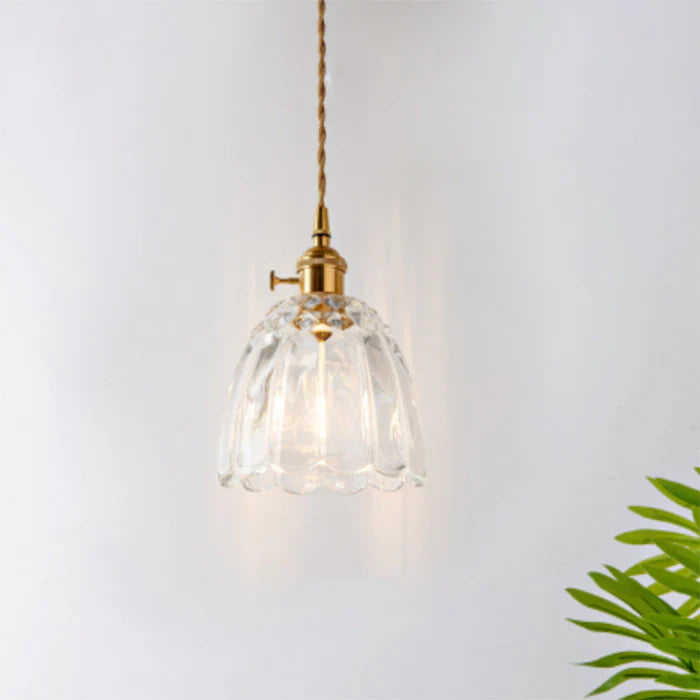 Glass Pendant Light - OpulentGlow-Clear-I-State of Style