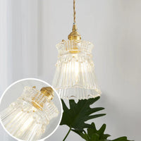 Glass Pendant Light - OpulentGlow-Clear-L-State of Style