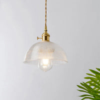Glass Pendant Light - OpulentGlow-Clear-M-State of Style