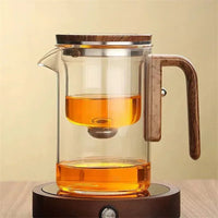 Glass Teapot with Advanced Filtration – TeaSphere-720ml-State of Style